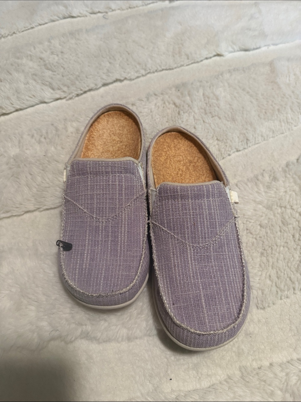 Spenco Slip-On Shoes – Gray/Lavender